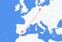 Fly fra Granada til Leipzig