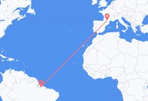 Flights from Belém, Brazil to Toulouse, France
