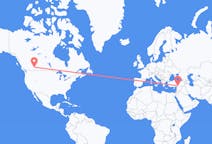 Flyreiser fra Calgary, til Gaziantep