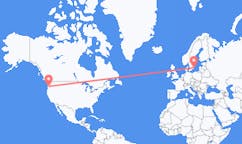 Flyrejser fra Portland, USA til Kalmar, Sverige
