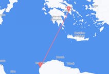 Flights from from Benghazi to Athens