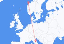 Flights from Perugia to Ålesund