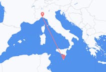 Flyrejser fra Malta til Genova