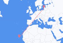 Flights from Sal, Cape Verde to Liepāja, Latvia