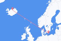 Flights from Bornholm, Denmark to Akureyri, Iceland
