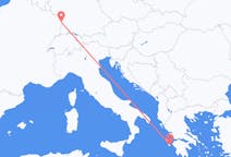 Flyg från Zakynthos Island, Grekland till Strasbourg, Frankrike