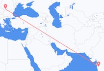 出发地 印度出发地 浦那目的地 罗马尼亚克拉約瓦的航班