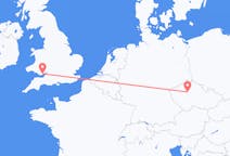 Flyrejser fra Cardiff til Prag