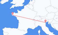 Flights from Quimper, France to Venice, Italy