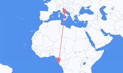 Flyg från Port-Gentil, Gabon till Neapel, Gabon