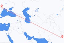 Flyrejser fra Allahabad, Indien til Chișinău, Moldova