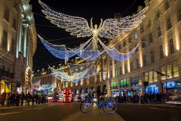 Excursão de bicicleta para ver as luzes de Natal de Londres