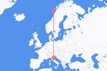 Flights from Sandnessjøen to Rome