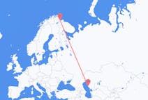 Flights from Aktau to Kirkenes