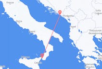 Flyrejser fra Dubrovnik, Kroatien til Reggio di Calabria, Italien