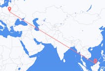Flyreiser fra Miri, Malaysia til Lublin, Polen