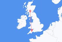 Flights from Exeter, the United Kingdom to Glasgow, the United Kingdom