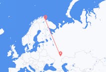 Flyg från Saratov till Kirkenes