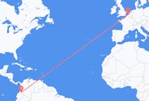 Flyrejser fra Pasto, Colombia til Ostend, Belgien