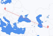 Flights from Mashhad to Prague