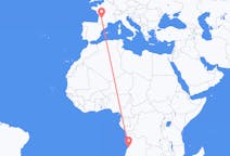 Flyrejser fra Catumbela, Angola til Bergerac, Frankrig