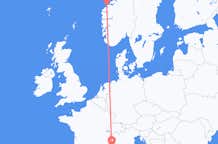 Flyg från Ålesund till Nice