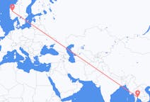 出发地 泰国出发地 曼谷目的地 挪威松达尔的航班