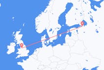 Flyg från Sankt Petersburg, Ryssland till Manchester, England