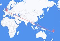 Flyg från Labasa, Fiji till Rotterdam, Nederländerna