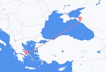 Fly fra Gelendzhik til Athen