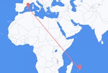 Flights from Mauritius Island to Mahon