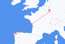 Flyg från Luxemburg, Luxemburg till Santiago de Compostela, Spanien