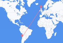 出发地 智利出发地 拉塞雷纳前往苏格兰的印威內斯的航班