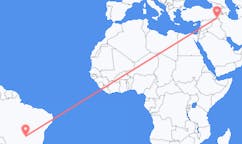 Flights from Brasília, Brazil to Hakkâri, Turkey