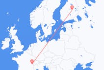 Flights from Kuopio to Geneva
