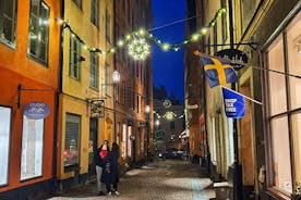 Christmas City Walk in the Stockholm Old Town