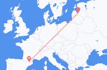Vluchten van Riga, Pescara naar Andorra la Vella