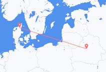 Flights from Aalborg, Denmark to Minsk, Belarus