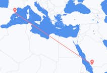 出发地 沙特阿拉伯出发地 艾卜哈目的地 西班牙巴塞罗那的航班