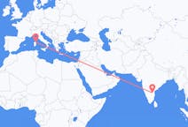 Flights from Kadapa, India to Olbia, Italy