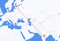 Flights from Hyderabad, India to Helsinki, Finland