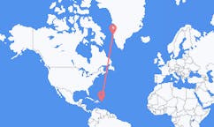 Flyg från San Juan, USA till Sisimiut, Grönland