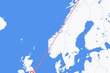 Flüge von Bardufoss, Norwegen nach Manchester, England