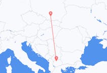 Flyrejser fra Skopje til Krakow