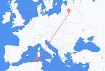 Vluchten van Annaba, Algerije naar Vilnius, Litouwen