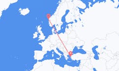 Flights from Florø, Norway to Mytilene, Greece