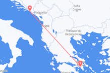 Flyg från Dubrovnik till Aten