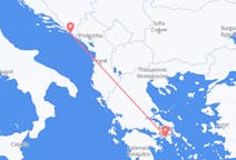 Flights from Dubrovnik in Croatia to Athens in Greece
