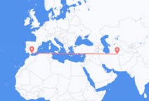 Flyg från Mashhad, Iran till Malaga, Spanien
