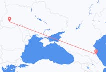 Flüge von der Stadt Machatschkala in die Stadt Iwano-Frankiwsk